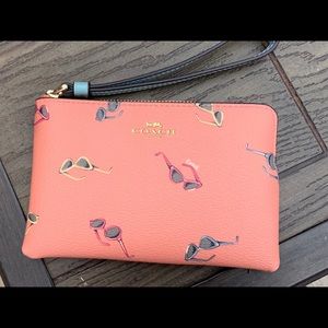 COACH Wristlet, Sunglasses Pattern  NWT